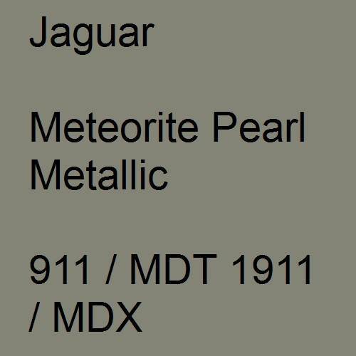 Jaguar, Meteorite Pearl Metallic, 911 / MDT 1911 / MDX.